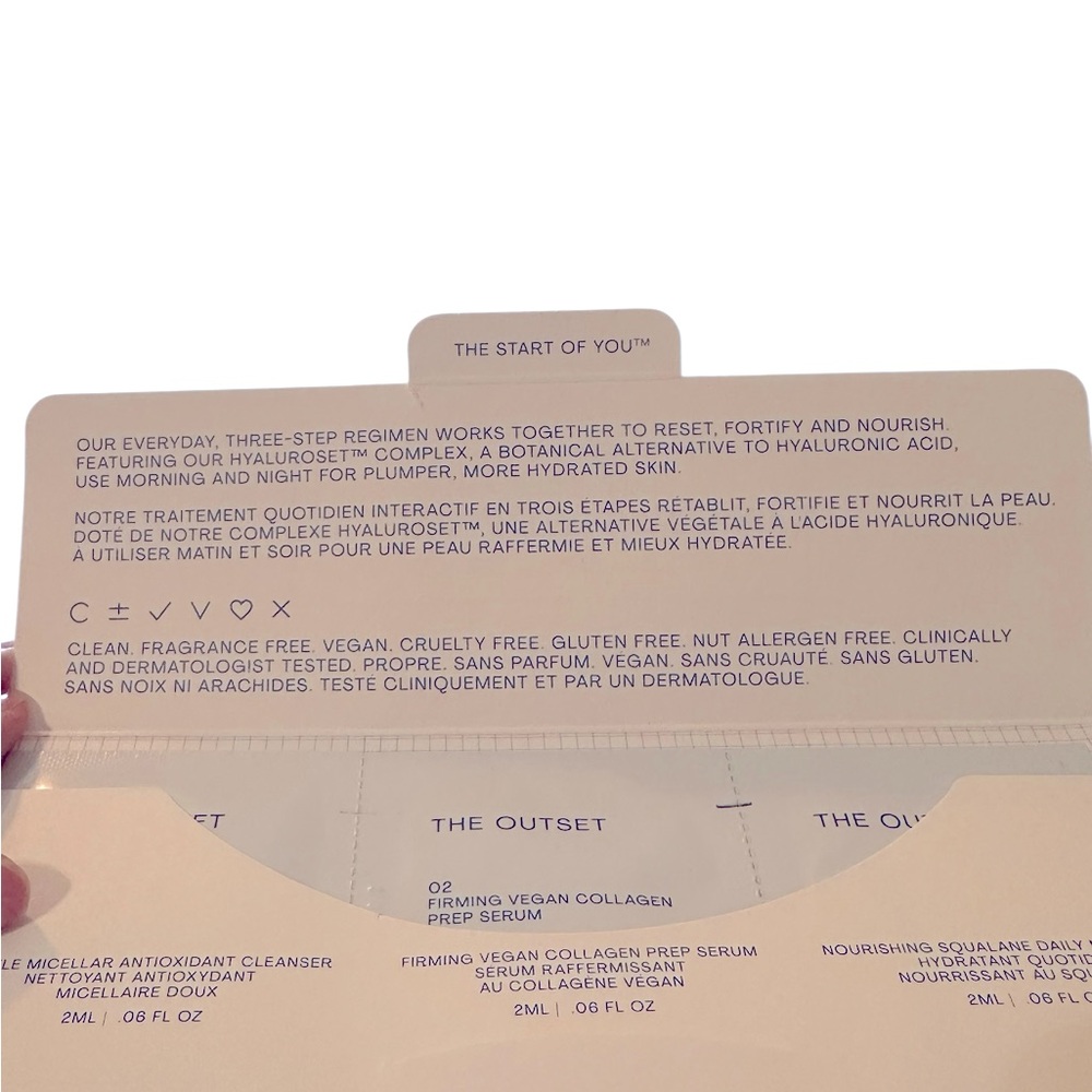 The Outset Daily Essentials Regimen Skincare Routine - Picture 3 of 6